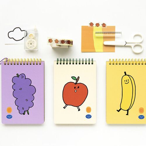 JAM JAM Fruit Colorful Spiral Notebook - Image 6