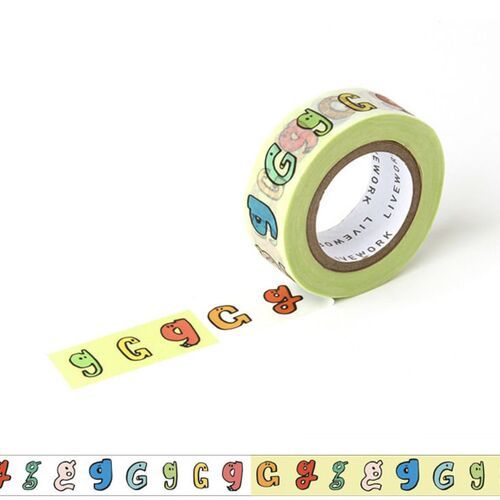 JAM JAM Alphabet Masking Tape (A-N) - Image 17