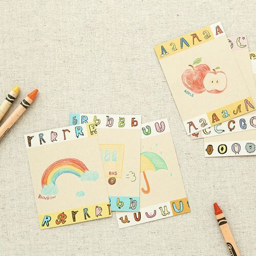 JAM JAM Alphabet Masking Tape (O-Z, Numbers) - Image 3