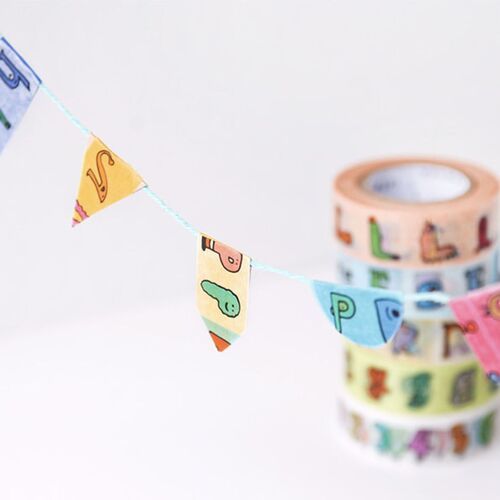 JAM JAM Alphabet Masking Tape (O-Z, Numbers) - Image 8