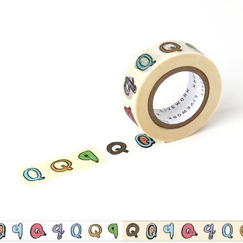 JAM JAM Alphabet Masking Tape (O-Z, Numbers) - Image 15