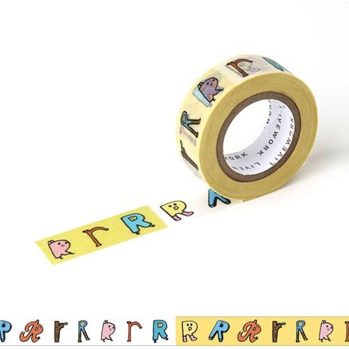 JAM JAM Alphabet Masking Tape (O-Z, Numbers) - Image 16