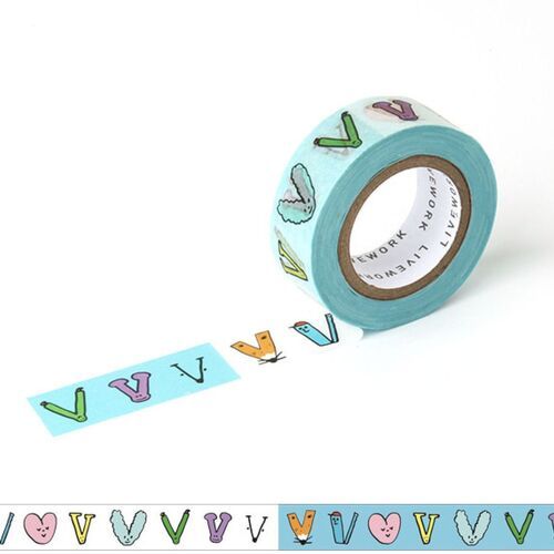 JAM JAM Alphabet Masking Tape (O-Z, Numbers) - Image 20