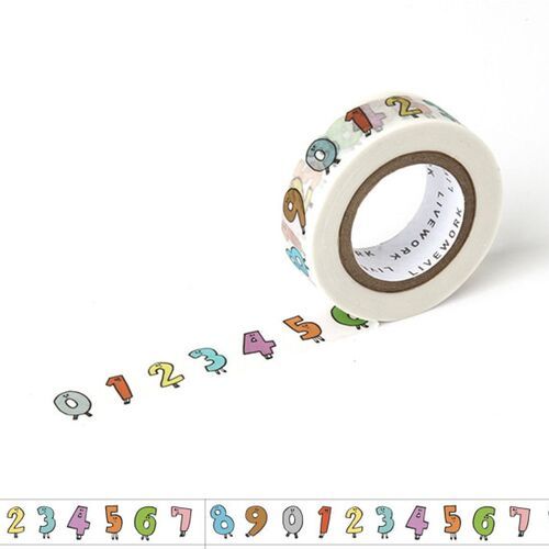JAM JAM Alphabet Masking Tape (O-Z, Numbers) - Image 12