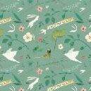 Willow Story Pattern Drawing Notebook, Mint