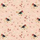 Willow Story Pattern Drawing Notebook, Pink