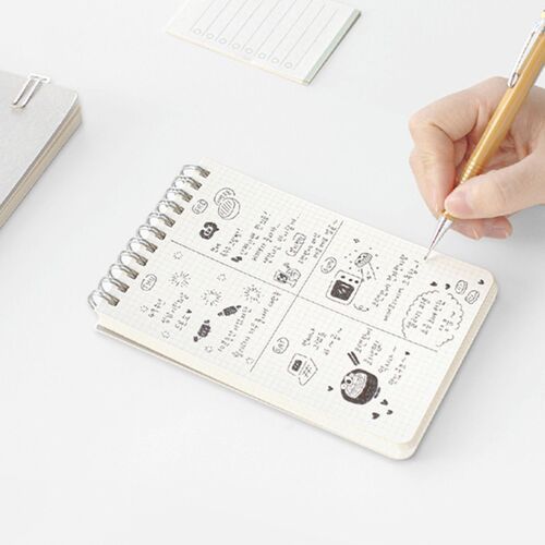 Letter Dog Grid Notebook - Image 4