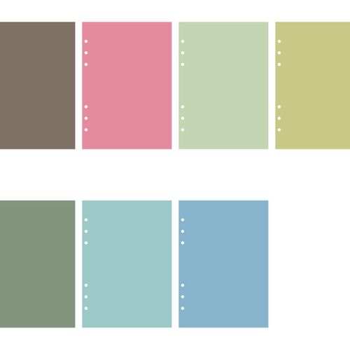 Designer’s Color 6 Ring A5 Note Refill - Image 4