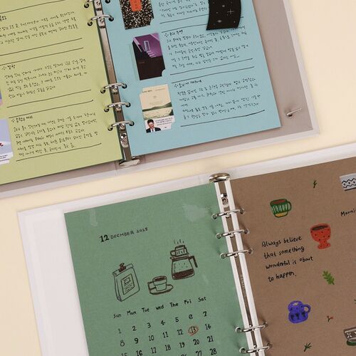 Designer’s Color 6 Ring A5 Note Refill - Image 5