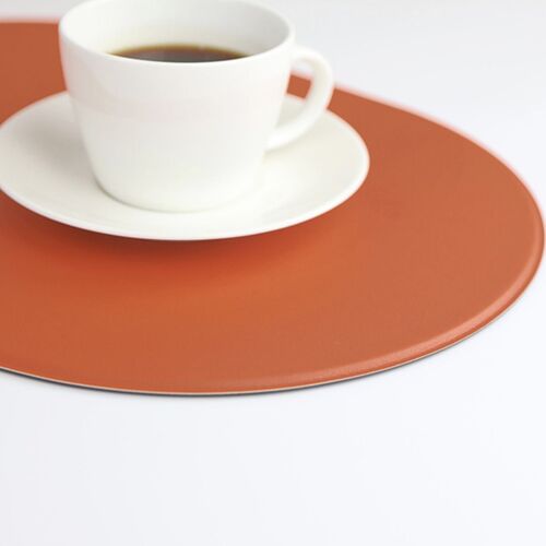 Reversible Two-Tone Flat Vegan Leather Tray - Image 12