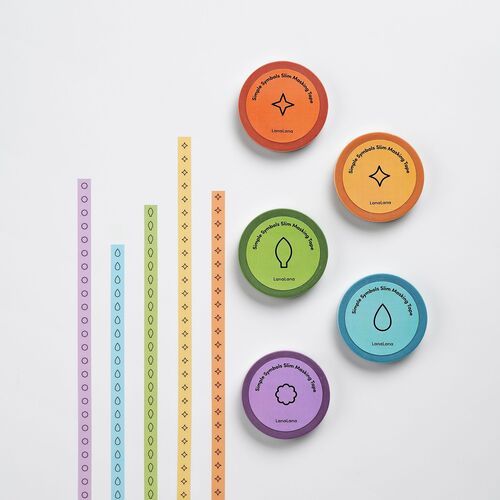 Simple Symbols Slim Masking Tape - Image 4