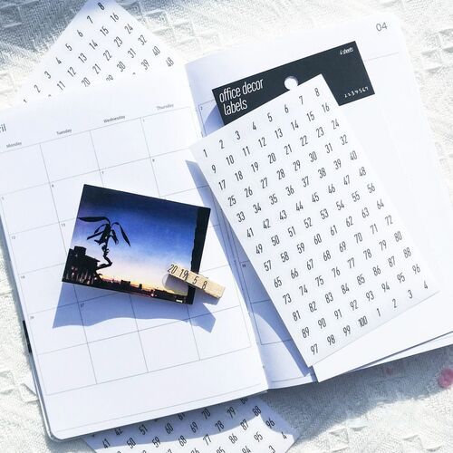 Office Number PET Deco Sticker - Image 6