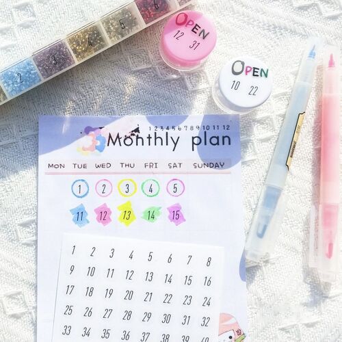 Office Number PET Deco Sticker - Image 9