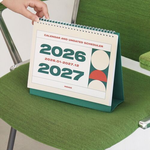 2026-2027 Basic Desk Calendar - Image 4