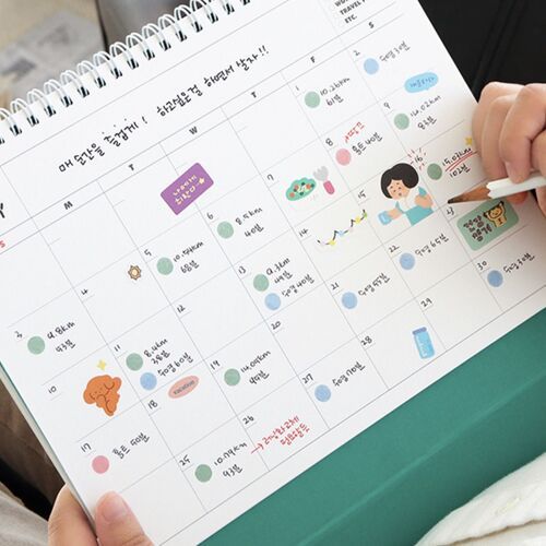 2026-2027 Basic Desk Calendar - Image 9