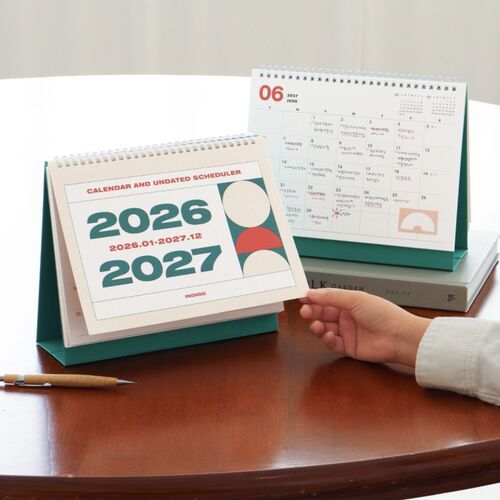2026-2027 Basic Desk Calendar - Image 20