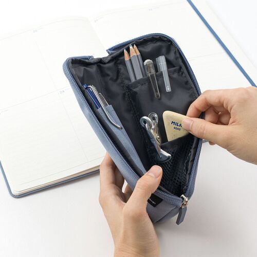 Double Zip Up Pen Pouch v7