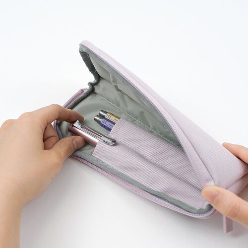 Double Zip Up Pen Pouch v7 - Image 6