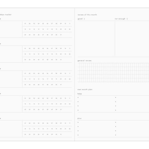 Daily Sequence One-Month Planner - Image 30