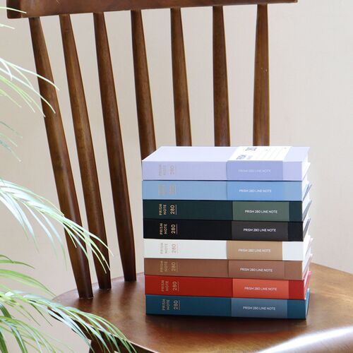 Prism B6 280p Hardcover Lined Notebook v3 - Image 23