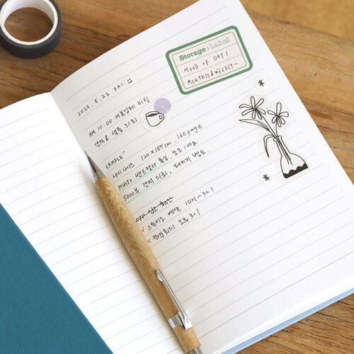 Prism B6 280p Hardcover Lined Notebook v3 - Image 6