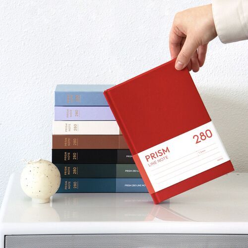 Prism B6 280p Hardcover Lined Notebook v3 - Image 26
