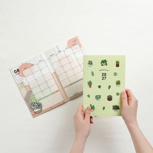 2027 Houseplant Monthly Planner
