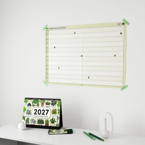 2027 Houseplant Mini Desk Calendar - Image 11