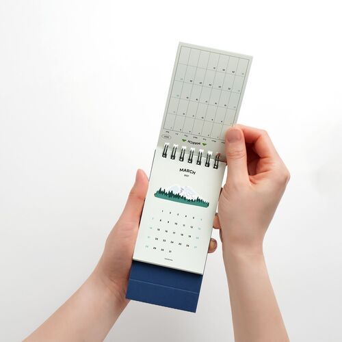 2027 Seattle Mini Desk Calendar - Image 2