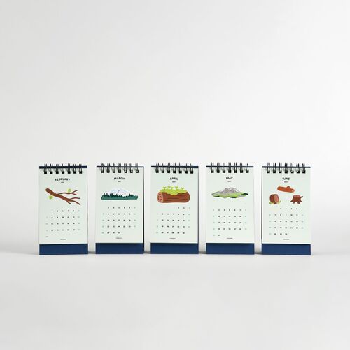 2027 Seattle Mini Desk Calendar - Image 5