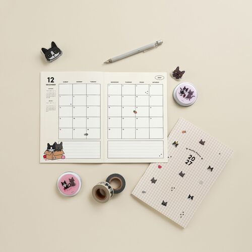 Lana & Tuxedo Cat Magnetic Phone Grip - Image 11