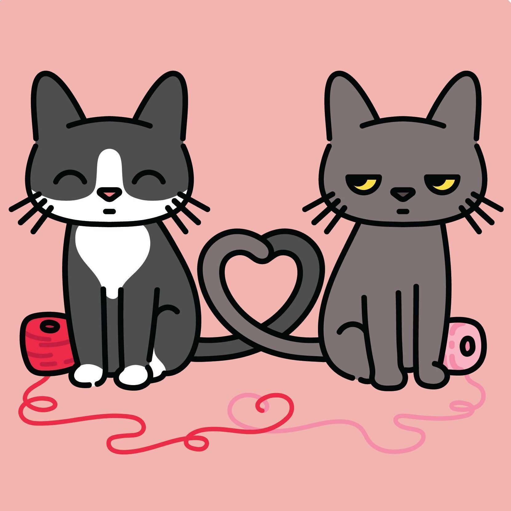 Couple (Pink)