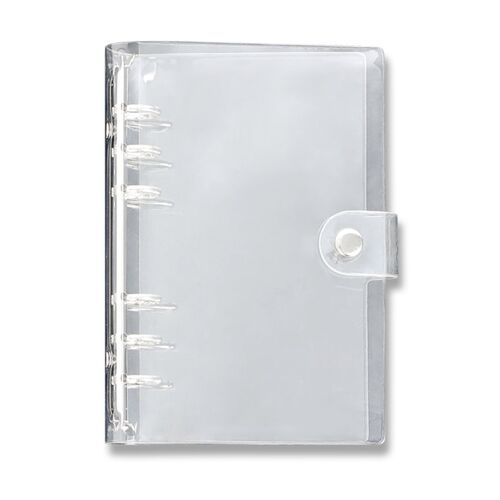 Transparent 6 Ring A6 PVC Binder - Image 2