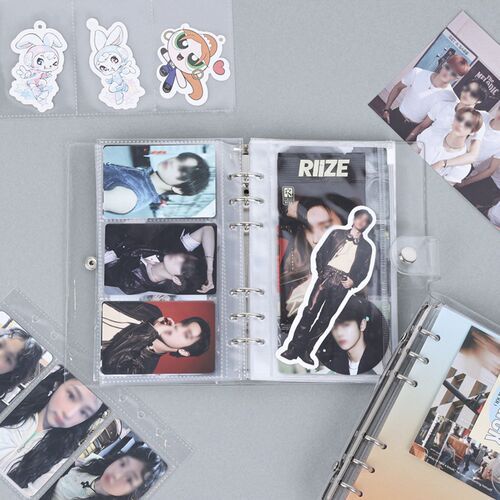 Transparent 6 Ring A6 PVC Binder - Image 6