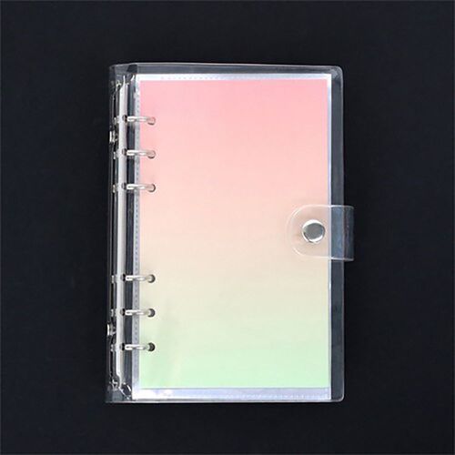 Transparent 6 Ring A6 PVC Binder - Image 4