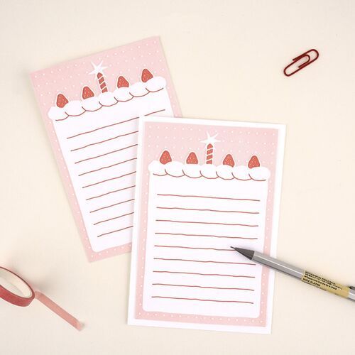 From the Heart Letterpress Message Card - Image 5