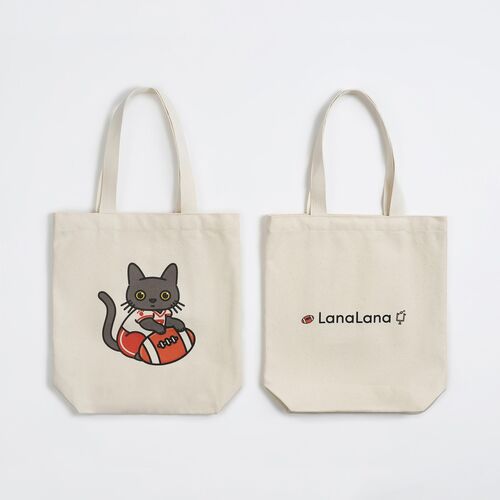 All-Star Sports Cat Tote Bag - Image 4