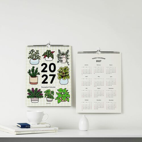 2027 Houseplant Wall Calendar