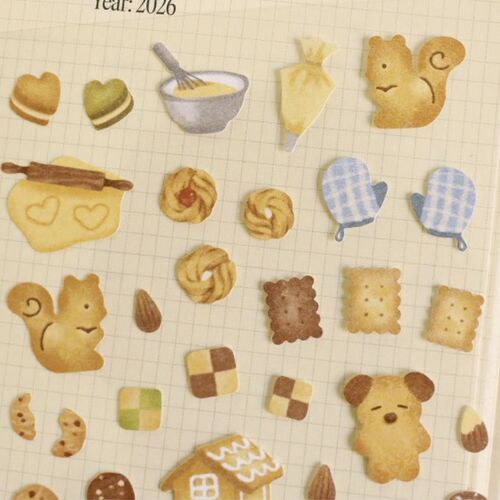 Let's Bake Deco Sticker - Image 2