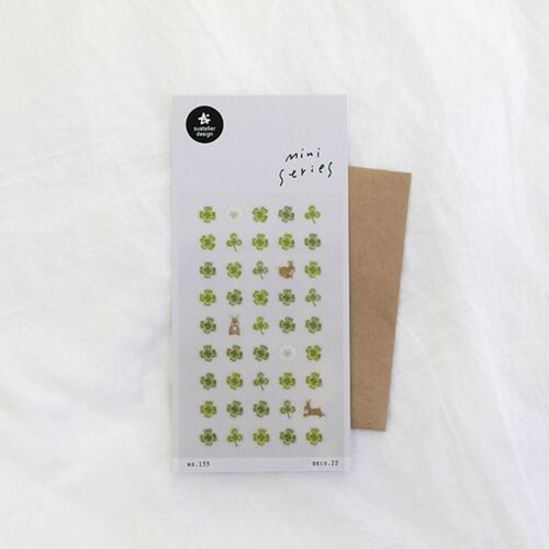 Mini Lucky Clover Deco Sticker