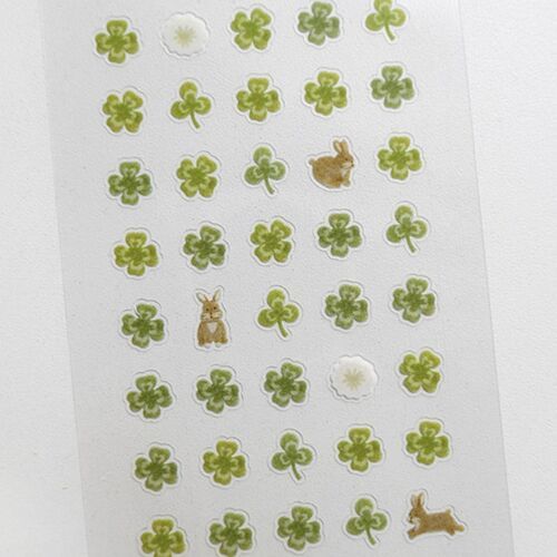 Mini Lucky Clover Deco Sticker - Image 2