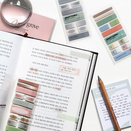 Short Index Highlighter Sticky Note