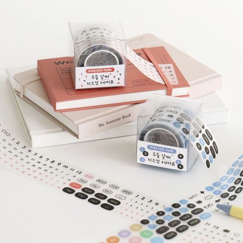 Doodle Date Kiss Cut Tape
