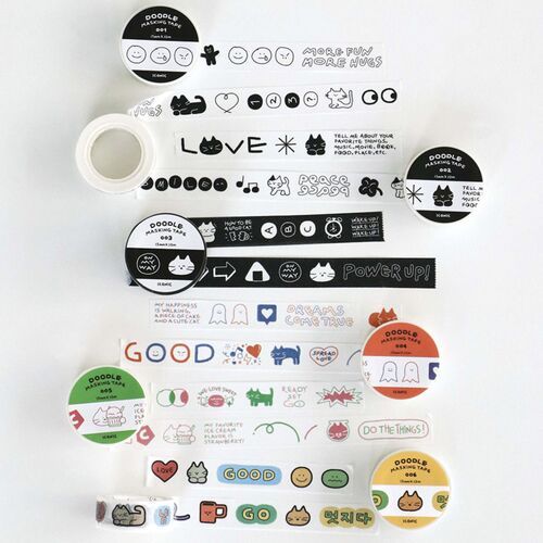 Doodle Masking Tape