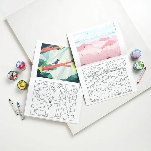 Seattle Scenery Coloring Book - Image 4