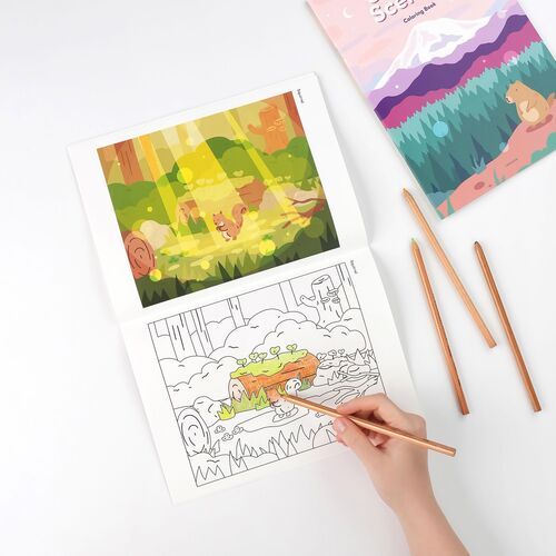 Seattle Scenery Coloring Book - Image 2