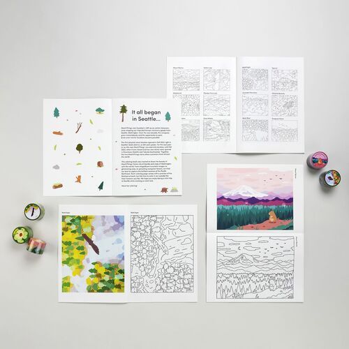 Seattle Scenery Coloring Book - Image 5