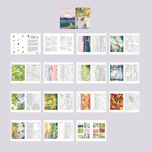 Seattle Scenery Coloring Book - Image 9