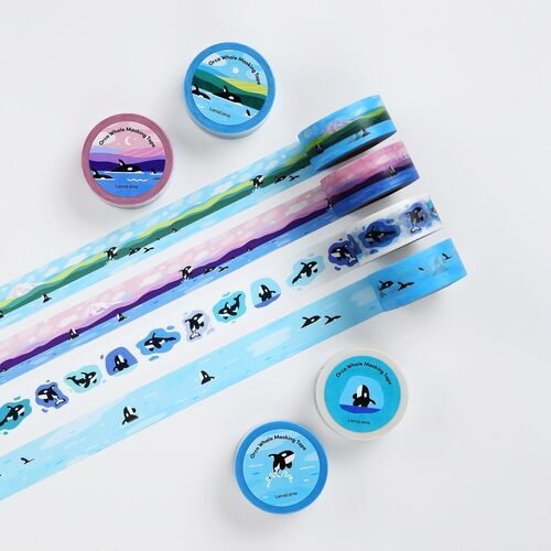 Orca Whale Masking Tape