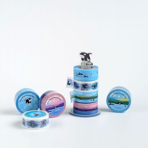 Orca Whale Masking Tape - Image 5